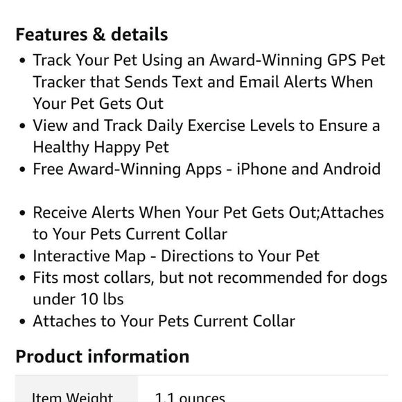 Tagged pet tracker (gps) - Picture 9 of 9